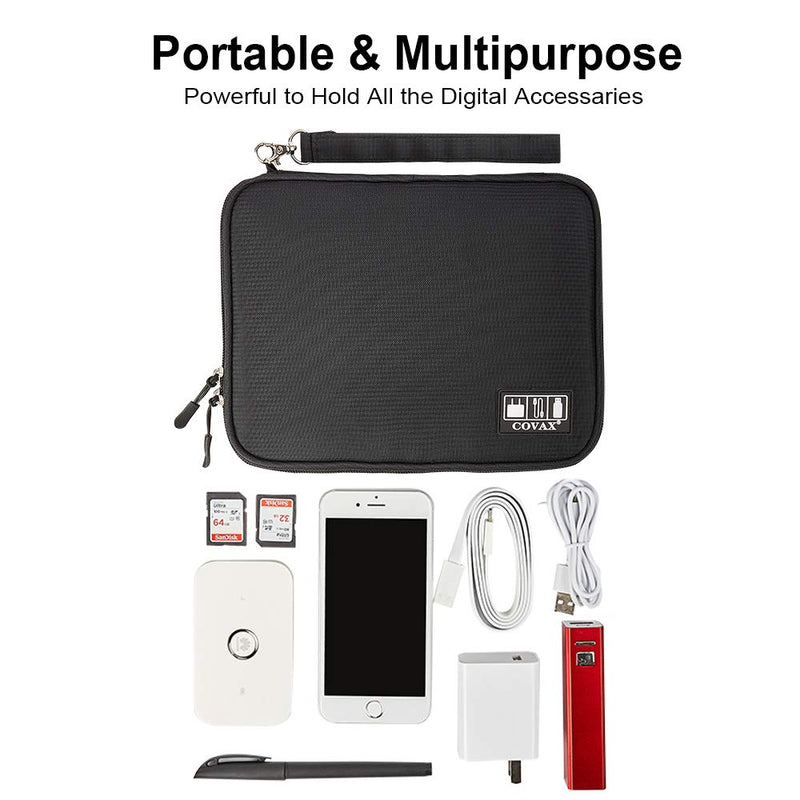  [AUSTRALIA] - Electronic Organizers Travel Cable Storage, Electronics Accessories Cases for Cable, Charger, Phone, USB, SD Card