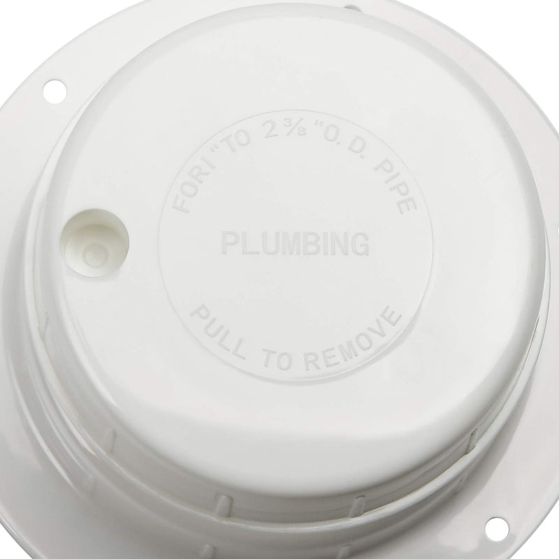  [AUSTRALIA] - HOMEE RV Plumbing Vent Cap, Sewer Vent Cap, Plastic Roof Cover for Trailer Camper 1 to 2 3/8 Inch- White