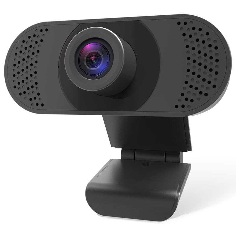  [AUSTRALIA] - 1080P Webcam with Microphone, Faleemi USB HD Desktop/Laptop Plug and Play Webcam with Auto Light Correction, Wide Angle for PC/Mac Video Live Streaming, Video Conference, Online Classes, Zoom Meeting