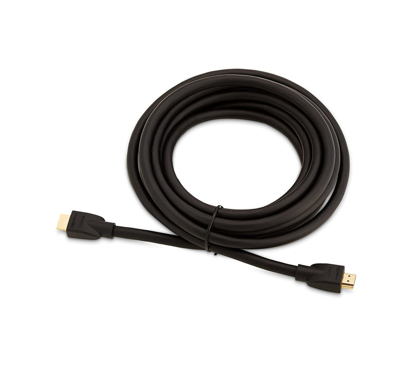  [AUSTRALIA] - Amazon Basics High-Speed HDMI Cable (18 Gbps, 4K/60Hz) - 15 Feet, Black 1-Pack