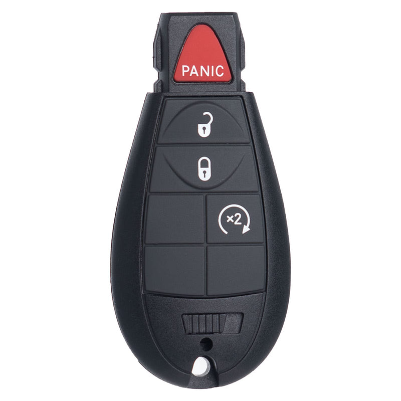  [AUSTRALIA] - Key Fob FOBIK Keyless Entry Remote Start Control Replacement Fits for Dodge Ram 1500 2500 3500 HD 2013 2014 2015 2016 2017 2018 2019 2020 2021 GQ4-53T 56046955 AG 4 Button Pack of 2