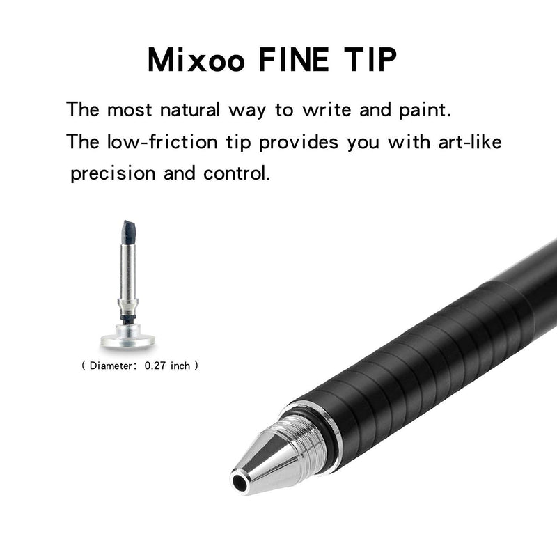 Mixoo Replacement Round Disc Tips for Mixoo Disc & Mesh Tip 2 in 1 Series Stylus Pen Only, 8 Pack - LeoForward Australia