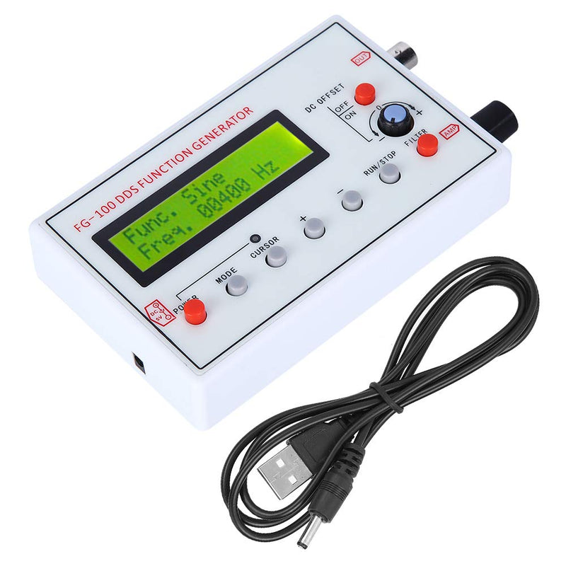  [AUSTRALIA] - FG-100 DDS Function Signal Generator DIY Function Generator Module Sine Frequency 1HZ-500KHz Signal Generator