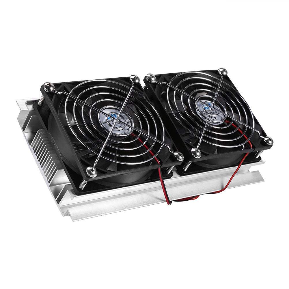  [AUSTRALIA] - 12V 120W Dual-Core Thermoelectric Cooler Peltier Refrigeration Cooling System Kit
