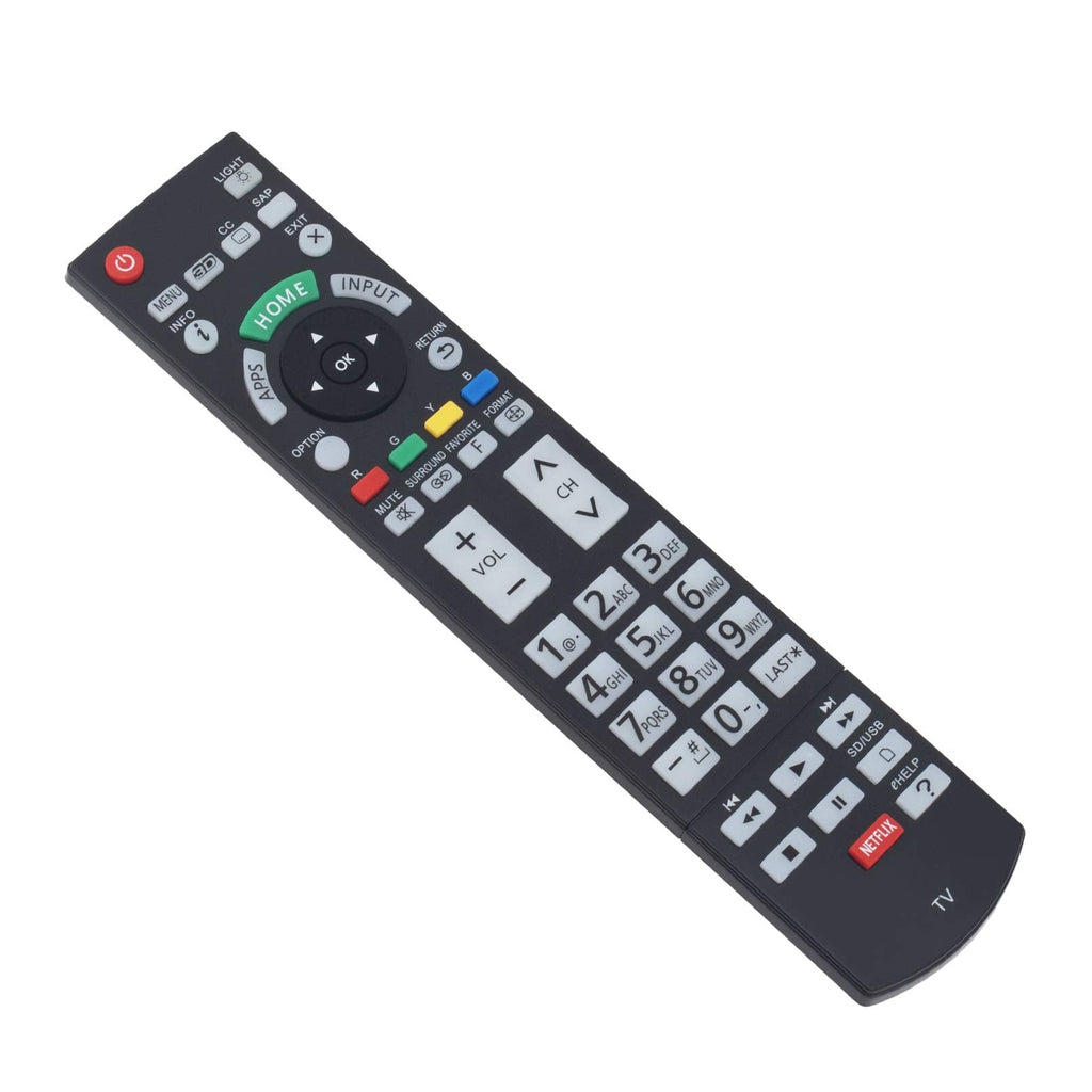  [AUSTRALIA] - N2QAYB000862 Replace Remote Control - WINFLIKE Remote Control Replacement fit for Panasonic TV TCP55VT60 TCP60VT60 TCP65VT60 TCP60ZT60 TCP65ZT60 TC-P55VT60 TC-P60VT60 TC-P65VT60 TC-P60ZT60 TC-P65ZT60