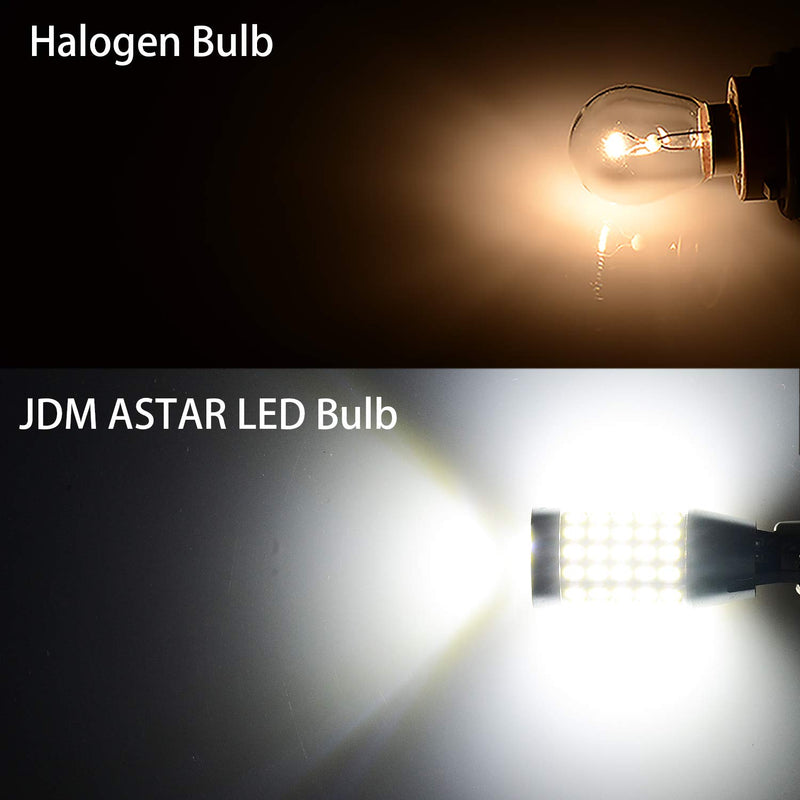 JDM ASTAR Extremely Bright 2000 Lumens 360-Degree Shine 921 912 90-EX Chipsets LED Bulbs For Backup Reverse Lights, Xenon White - LeoForward Australia
