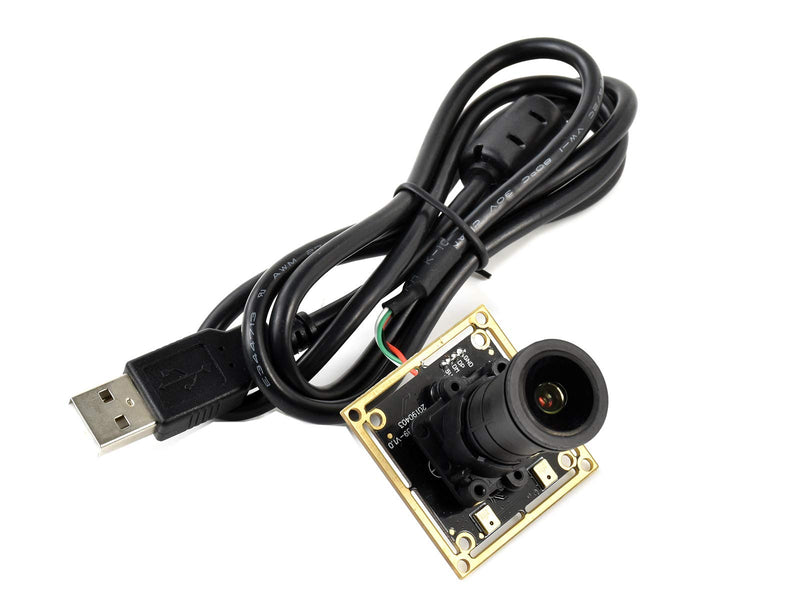  [AUSTRALIA] - Waveshare IMX335 Sensor 5MP USB Camera Large Aperture F1.08 30FPS 2K Manually Focusing Video Recording Plug-and-Play Driver Free IMX335 5MP USB Camera (A)