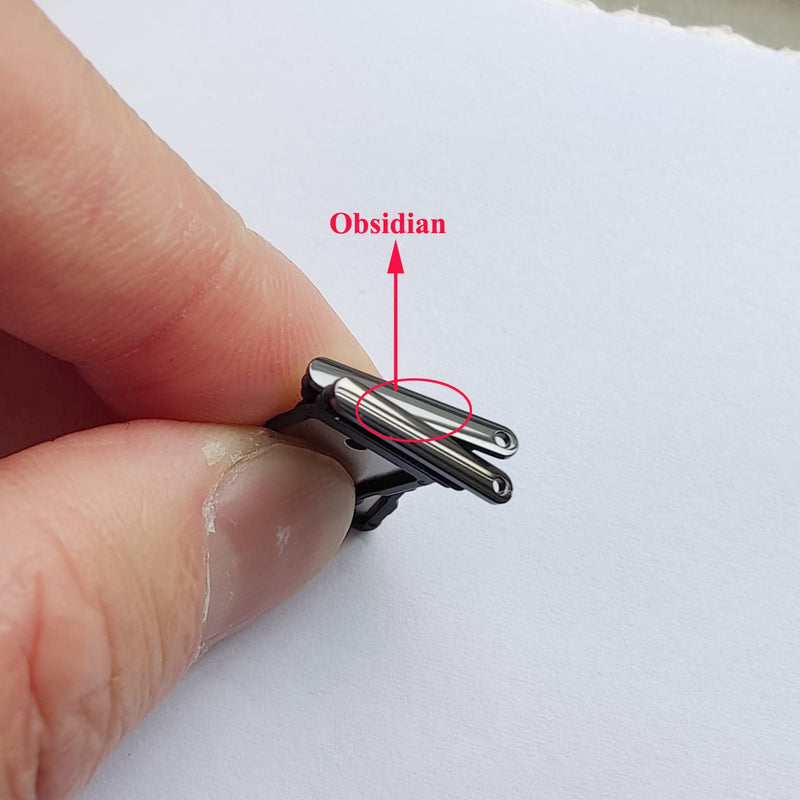  [AUSTRALIA] - Ubrokeifixit for Google Pixel 7 Pro 6.7" Sim Card Tray Slot Holder Replacement for Google Pixel 7 Pro 6.7" 2022 GP4BC GE2AE,with Eject Pin (Pixel 7 Pro-Obsidian) Pixel 7 Pro-Obsidian