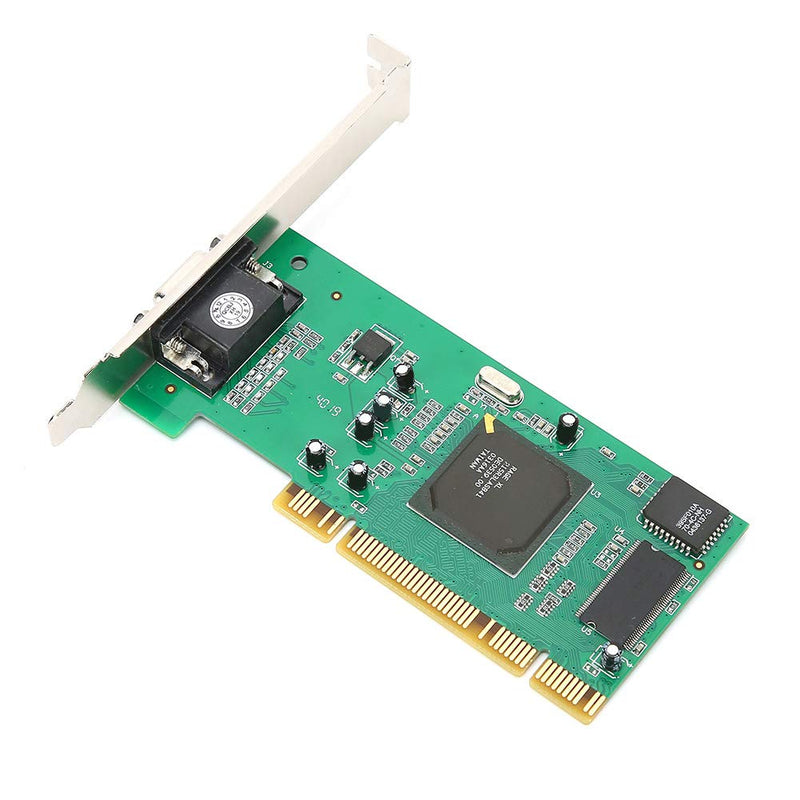  [AUSTRALIA] - Heayzoki Graphics Card,VGA PCI 8MB 32Bit Desktop Computer Accessories Multi8209;Display for ATI Rage XL,8MB PCI Graphics Card for All Motherboards with PCI Plug?in