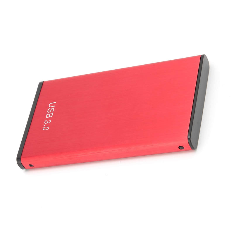  [AUSTRALIA] - Portable External Hard Drive,USB 3.0 Mobile Hard Drive,Hard Drive External Storage for PC, Laptop,Red(250GB) 250GB