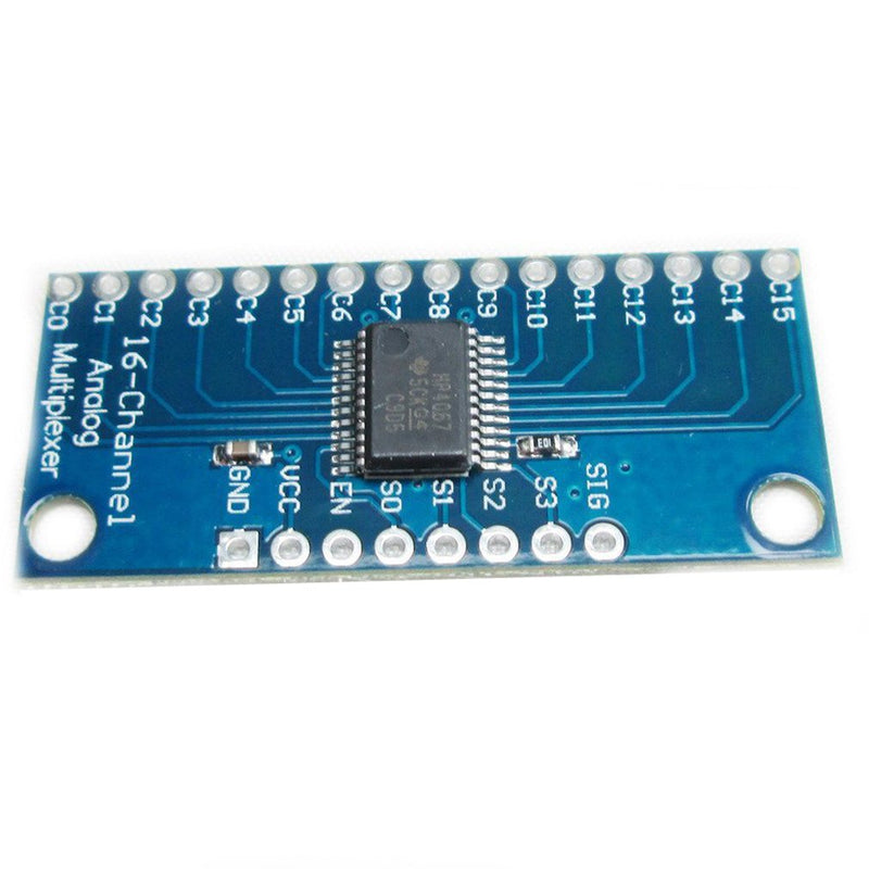  [AUSTRALIA] - HiLetgo CD74HC4067 16 Channel Digital Analog Multiplexer Breakout Module CMOS 3pcs for Arduino