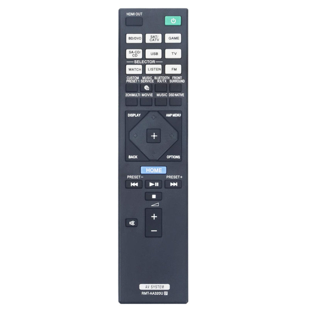  [AUSTRALIA] - New RMT-AA320U Replaced Remote Control fit for Sony Home Theatre AV Receiver Models STR-ZA810ES STR-DN1080 STRZA810ES STRDN1080