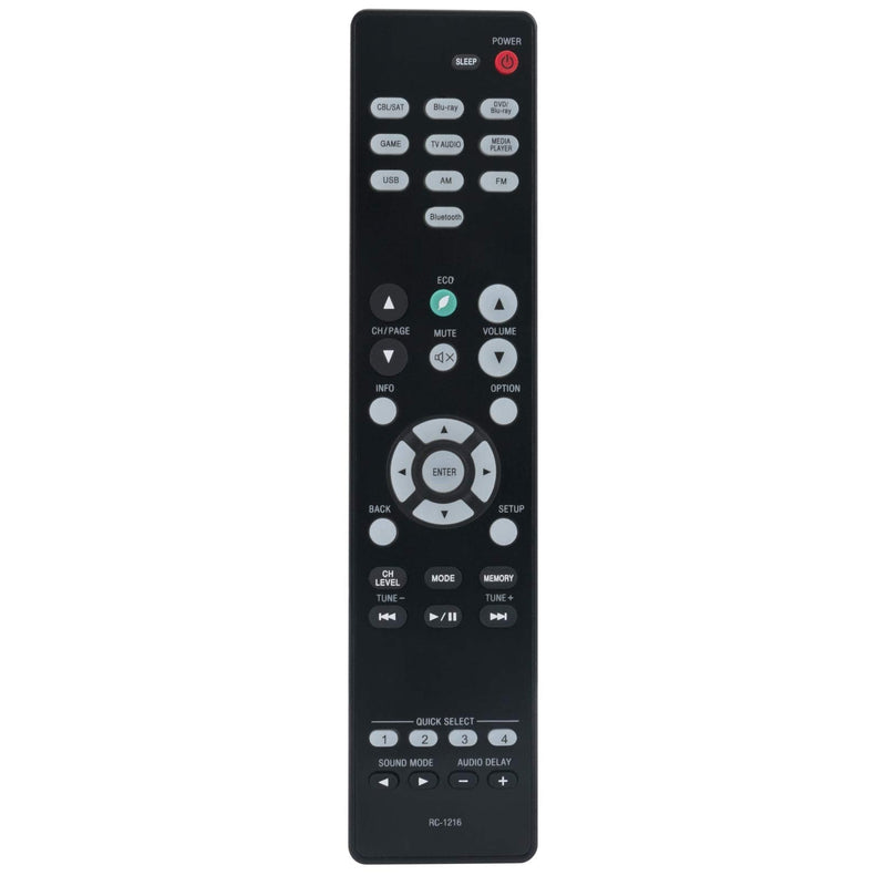  [AUSTRALIA] - RC1216 RC-1216 Replacement Remote Control for Denon Audio/Video AV Receiver AVR-S530BT AVRS530BT AVR-S540BT AVRS540BT AVR-X550BT AVRX550BT Avrs530bt Avrs540bt Avrs550bt 30701024400AD99 RT30701024400AD