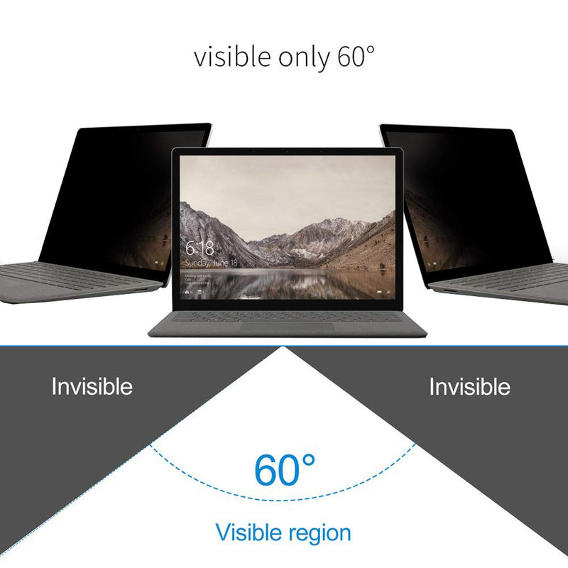  [AUSTRALIA] - YBP for Surface Book 1/2 13.5 Privacy Screen - Easy On/Off,Anti-Spy, Reusable and Removable,Privacy Filter for Microsoft Surface Book 1/2 13.5 Inch For microsoft surface book1/2-13.5inch for surface book1/2 13.5in