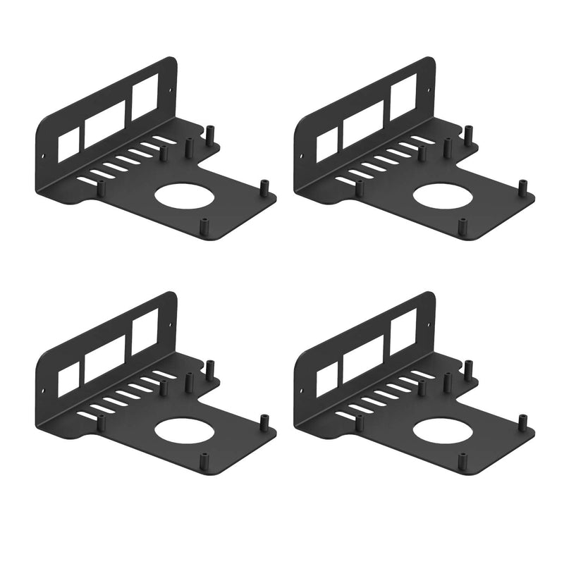  [AUSTRALIA] - UCTRONICS Mounting Plates for Raspberry Pi 4 B Models, Compatible with 19 inch 3U Rack Mount, 4-Pack