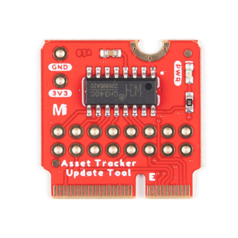  [AUSTRALIA] - SparkFun MicroMod Update Tool-CH340C USB-Serial Converter 8 Pairs of PTH Connections w/Split pad Jumper Links 3.3V Interface MicroMod Asset Tracker Carrier Board or SARA-R510M8S Module USB-C