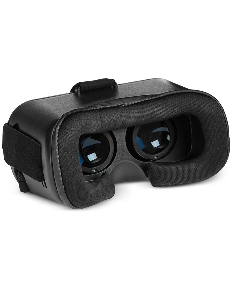  [AUSTRALIA] - Tzumi Dream Vision Virtual Reality Smartphone Headset, Retracteable Built-in Ear Buds,fits all phones up to 6 inch, 360 Video Capability, Lightweight with high durability, Works with all VR apps. Blk
