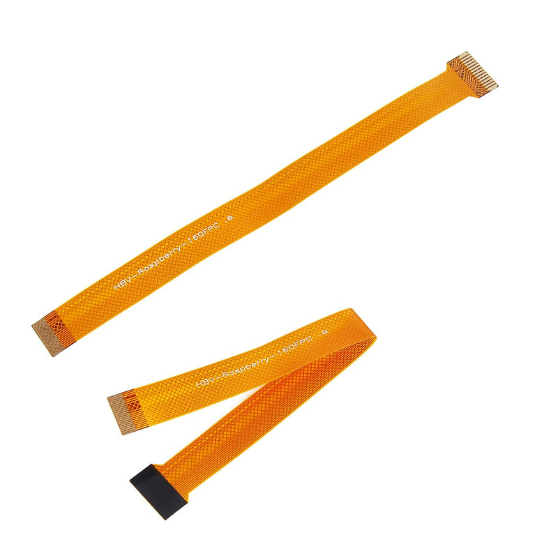  [AUSTRALIA] - MakerFocus 2pcs Raspberry Pi Camera Cable Zero, Pi Zero Ribbon Cable Adapter 15CM 15 Pin to 22 Pin for Raspberry Pi Zero and Zero W Yellow 15CM