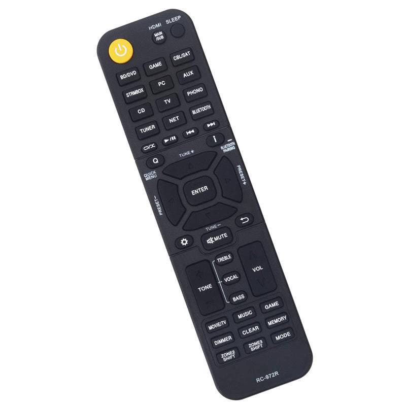 RC-972R Replacement Remote Control Applicable for Onkyo AV Receiver TXNR797 TXRZ840 TXNR696 TXNR595 Audio Vedio Receivers - LeoForward Australia