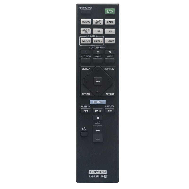 RM-AAU189 RMAAU189 Replace Remote Control fit for Sony AV Receiver Home Theater System STR-DN850 STR-DN1050 STRDN850 STRDN1050 - LeoForward Australia