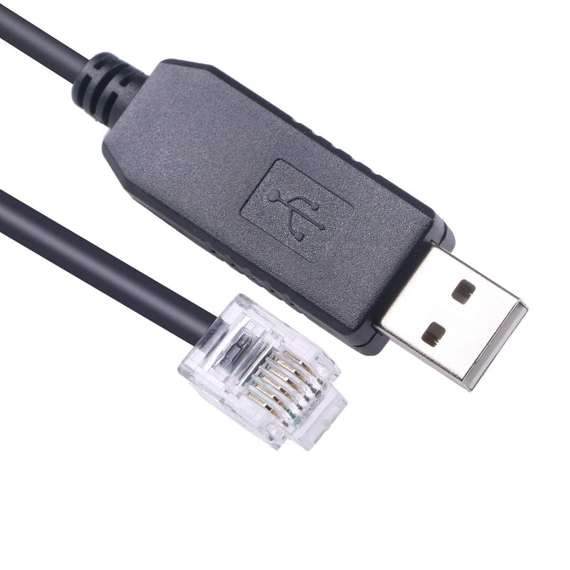  [AUSTRALIA] - 6FT Password Recover Cable for APC UPS 940-0144A USB-RJ11-6P6C