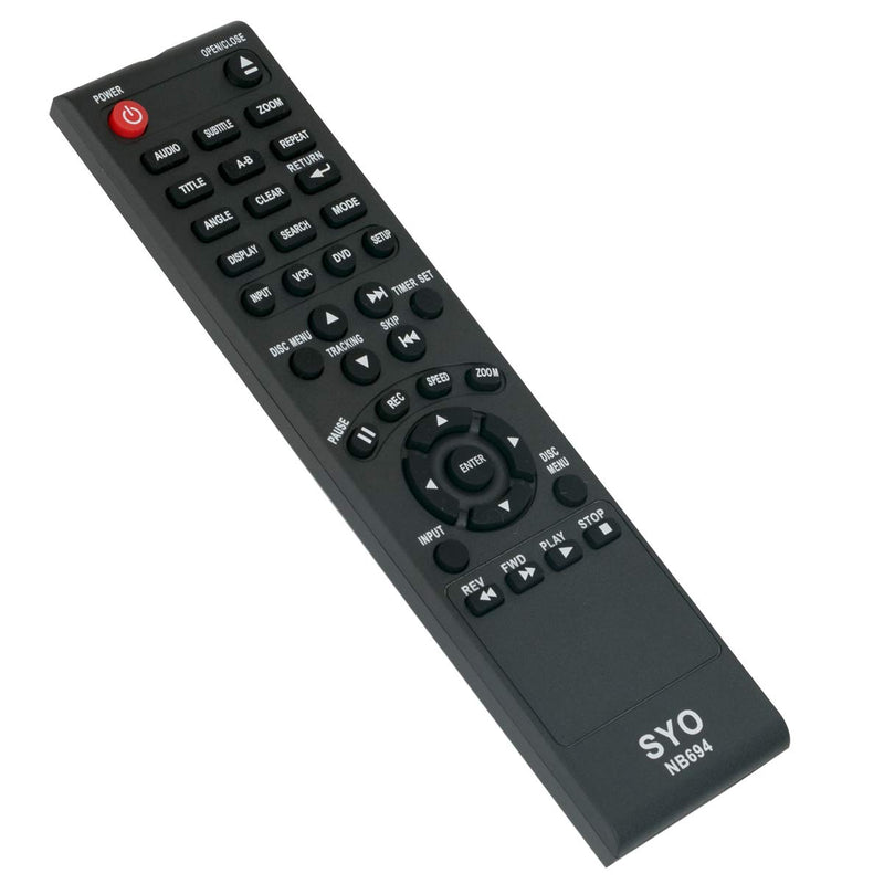 NB694 NB694UH Replacement Remote Control Applicable for Sanyo DVD VCR FWDV225F - LeoForward Australia