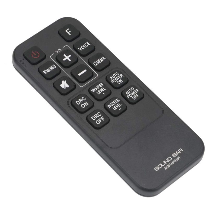 AKB74815301 Remote Control Replacement Applicable for LG Soundbar S55A3-D LAS454B S45A1-D LAS453B SH3B SPH3B-W SH3K SJ4Y SPH4B-W LAS485B Sound Bar - LeoForward Australia