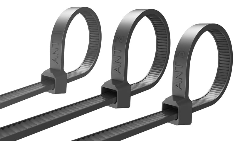  [AUSTRALIA] - ANANTA INDUSTRIES Multi-Purpose UV Resistant Heavy Duty Black Cable Ties, 12 INCH[300MM], Pack Of 100… 12"(300MM) UV BLACK