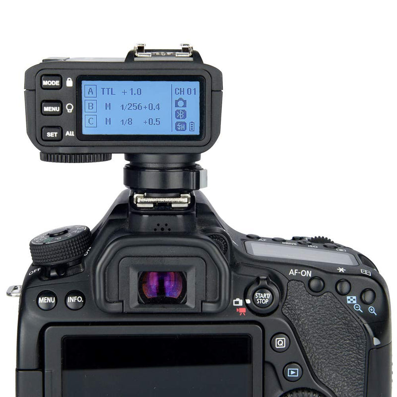  [AUSTRALIA] - Godox X2T-C 2.4G Wireless Flash Trigger Transmitter Compatible with Canon with E-TTL II HSS 1/8000s Group Function LED Control Panel Firmware Update