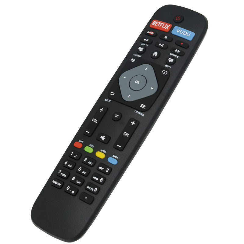 New URMT42JHG005 Remote Control fit for Philips Smart LED HDTV 65PFL8900/F7 65PFL7900/F7 55PFL7900/F7 49PFL7900/F7 55PFL4901/F7 50PFL4901/F7 43PFL4901/F7 40PFL4901/F7 32PFL4901/F7 55PFL6900/F7A - LeoForward Australia