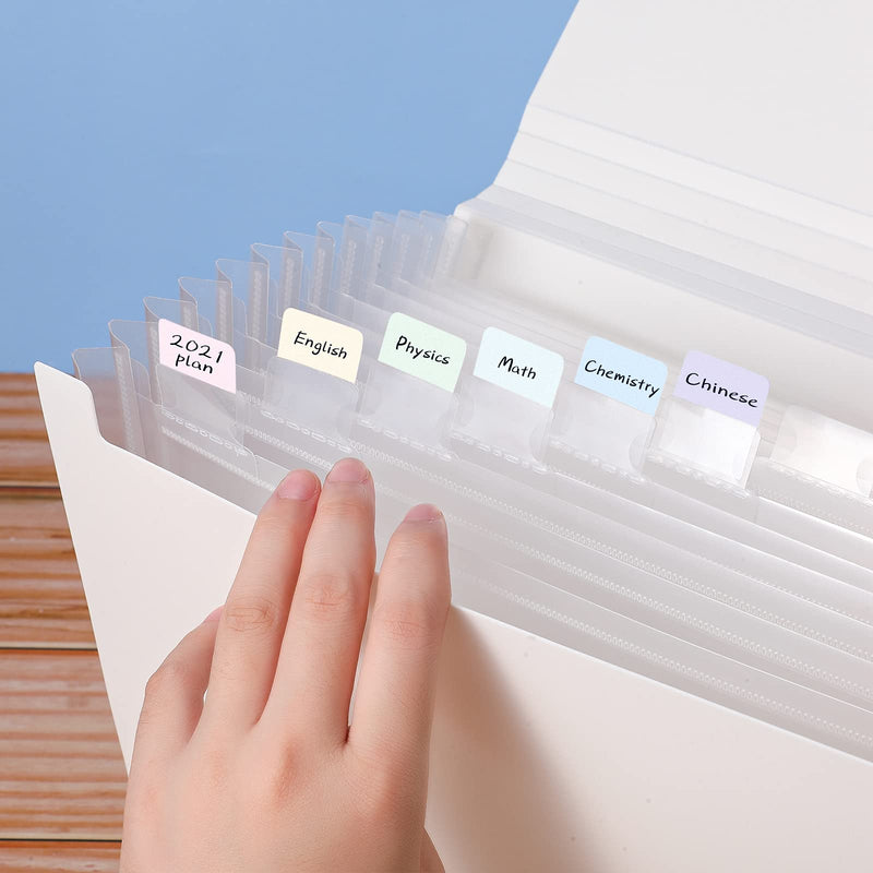  [AUSTRALIA] - Sticky Index Tabs Self Adhesive Flag Tabs Repositionable File Tabs Flags Writable Reading Tabs Colored Page Markers for Binder, Book, Paper, Note, Filer Folder, Document (480 Pieces) 480
