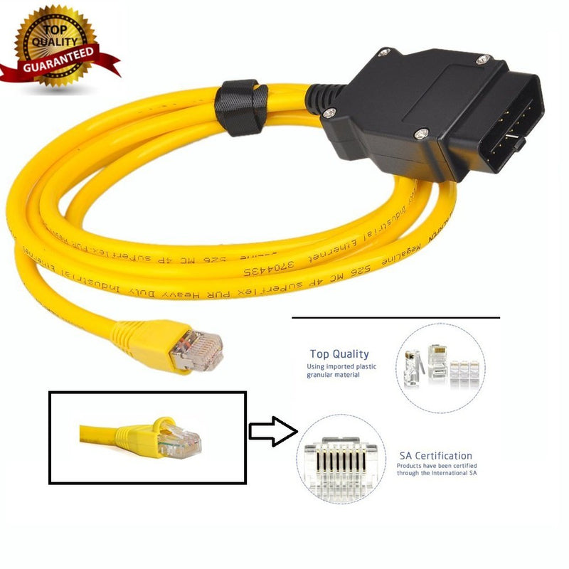 AntiBreak ENET Rj45 Cable ethernet Connector Tools to OBD Interface Cable Coding F-Series - LeoForward Australia