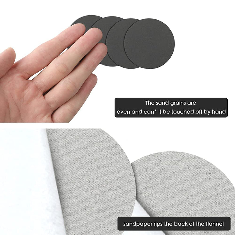  [AUSTRALIA] - YTkavq 30pcs 3 inch Sanding Disc Hook and Loop, 240 Grit Wet Dry Silicon Carbide Sandpaper 240#