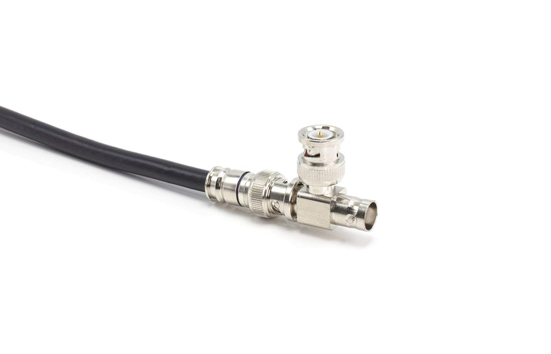 BNC Cable, Black RG6 HD-SDI and SDI Cable (with Two Male BNC Connections) - 75 Ohm, Professional Grade, Low Loss Cable - 40 feet (40') 40 Feet (12 Meter) - LeoForward Australia