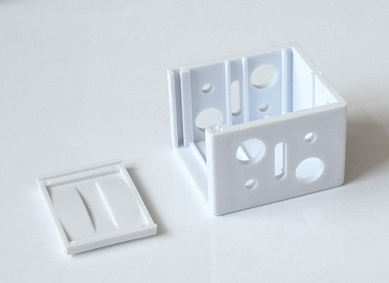  [AUSTRALIA] - CUTELEC Plastic Bracket 4pcs White Color for 1" Window Blinds 1inch