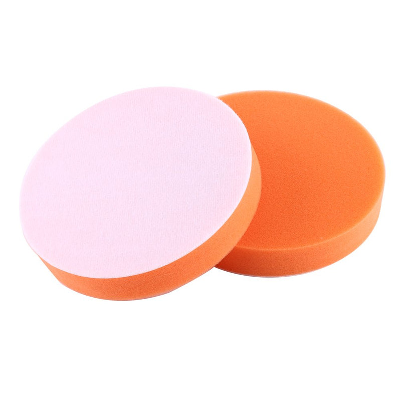  [AUSTRALIA] - Car Polishing Pads, 10Pcs 6"(150mm) Sponge Polishing Buffing Waxing Pad Kit Tool For Car Polisher Buffer Orange