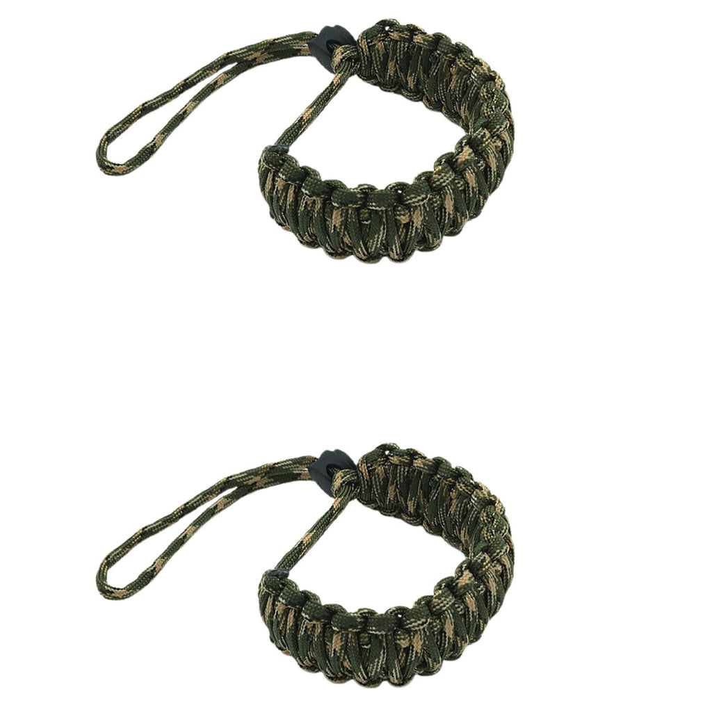  [AUSTRALIA] - 2 Pcs Camera Wrist Strap Designed by"," Hand-Woven Elegant Universal Camera Wristband Camera Wristbands for Male and Female Photographers Adjustable Camera Strap Binocularsand Other Stuff，ArmyGreen