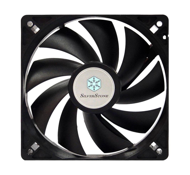  [AUSTRALIA] - SilverStone Case Fan Sleeve Bearing with 120mm 9 blades 26.6 Db FN121 (A) - Retail