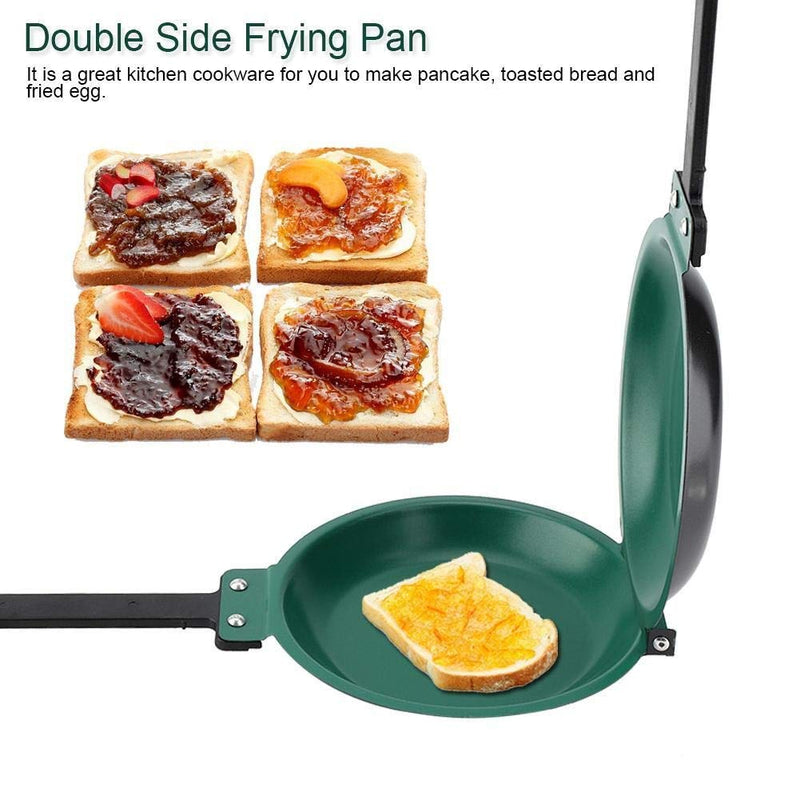  [AUSTRALIA] - Enrilior Pancake Pan,Double Side Non-stick Ceramic Coating Flip Frying Maker Household Kitchen Cookware