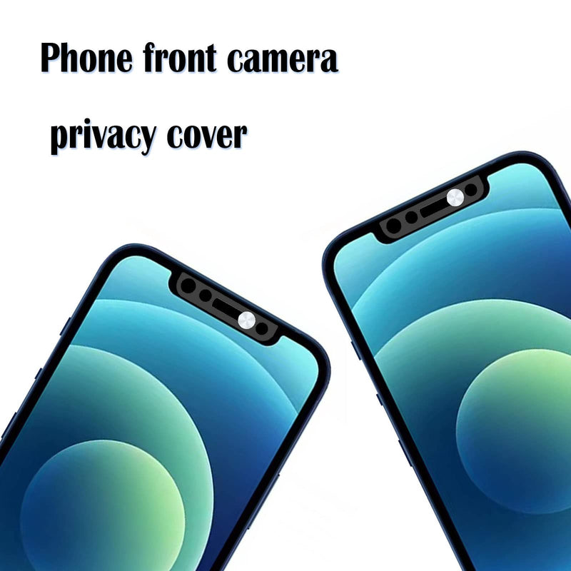  [AUSTRALIA] - Phone Front Lens Cover Protecter Compatible with iPhone 12/12 Mini /12Pro /12Pro Max/11/11 Pro/11 Pro Max/XR/XS Max, Privacy Security Blocker（Silver）