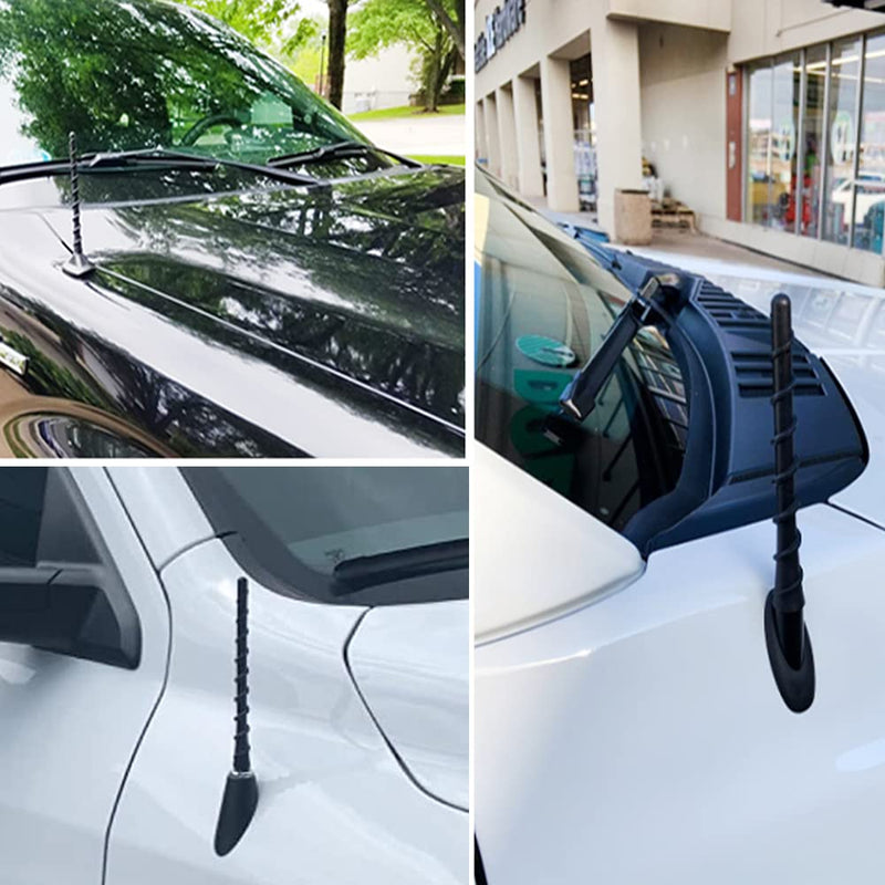 [AUSTRALIA] - KSaAuto Short Antenna for Ford F150 Dodge Ram 1500 2009-2023, Ford F-150 F150 Truck Antenna Dodge Ram 1500 Antenna Replacement, 6.5 Inch Car Antenna Ford F150 Accessories, Dodge Ram 1500 Accessories D odge Ram 1500 2500 3500