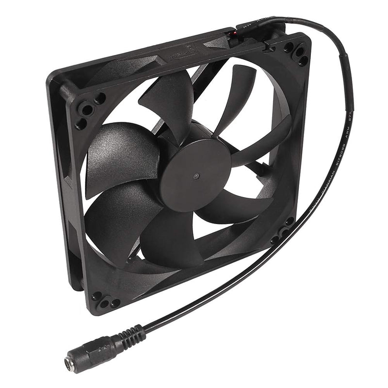  [AUSTRALIA] - 120mm x 25mm 110V 220V AC Powered Cooling Fan with Speed Controller 3V to 12V, 1225 AC 115V 120V 220V 240V for Cooling Ventilation Exhaust Projects, Receiver DVR Playstation Xbox Component Cooling