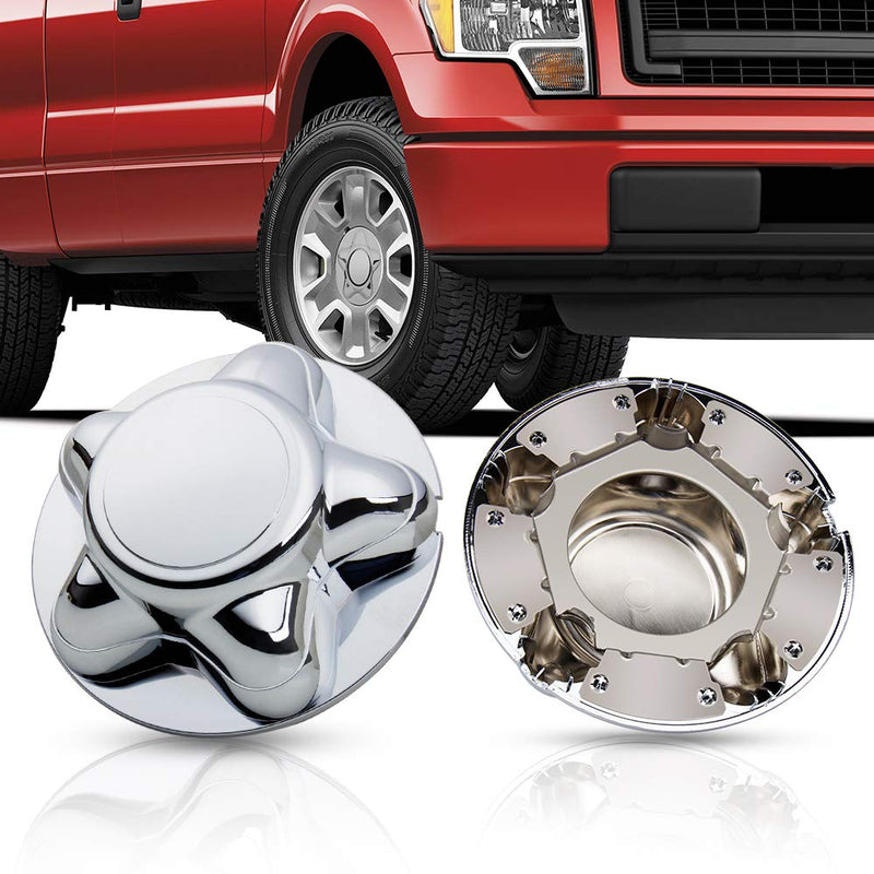 B4B BANG 4 BUCK 2Pcs Center Caps SUV Chrome Hubcaps for Ford 2004 F150 Heritage Ford 1997-04 F-150 &1997-2004 2003 Expedition Wheel Cover 7 Inch - LeoForward Australia