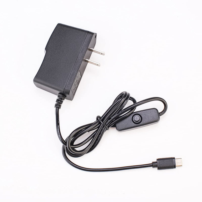  [AUSTRALIA] - Enokay Raspberry Pi 4 b Power Supply 5V 3A USB C Charger Adapter