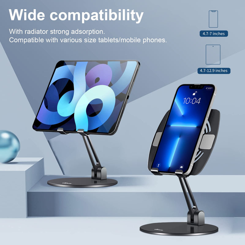  [AUSTRALIA] - Phone Cooler, Cellphone Radiator Mobile Phone Holder, iPad Holder Live , Watching Video, Working Smartphone Cooling Technology USB Type-C Power Cable