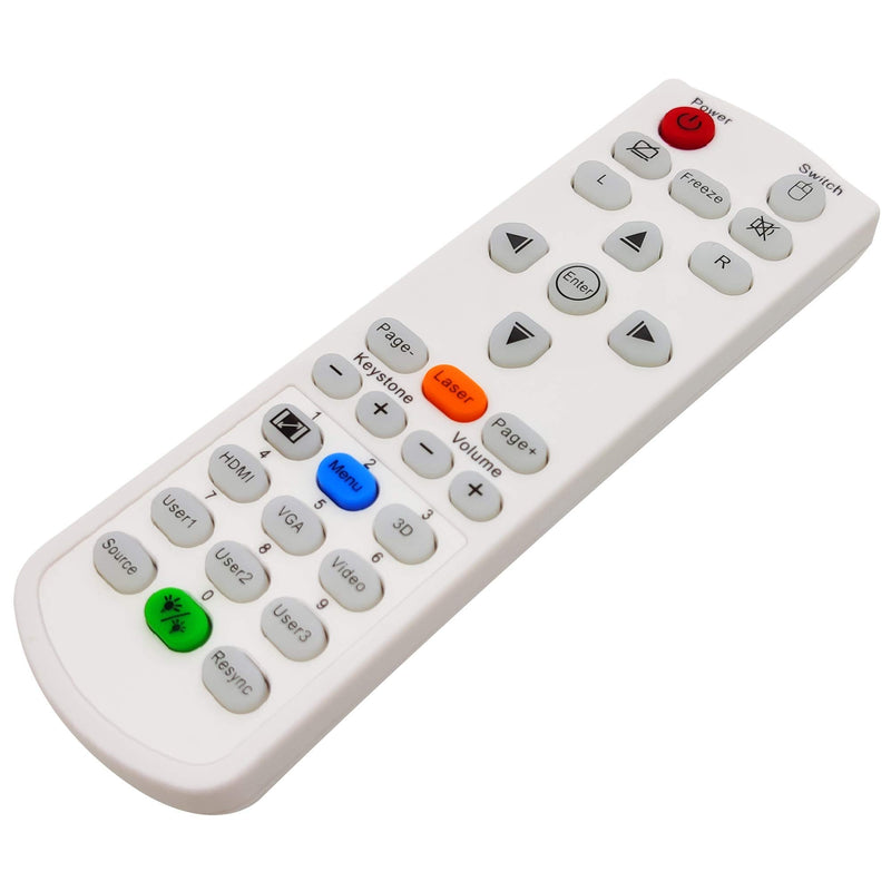  [AUSTRALIA] - INTECHING BR-5080C Projector Remote Control for Optoma 4K550, EH415e, EH415ST, W319UST, W320UST, W330UST, W331, W341, W345, W355, W412, W416, W512, WU334, WU336, WU416, X345, X355, X412, X416, ZH403