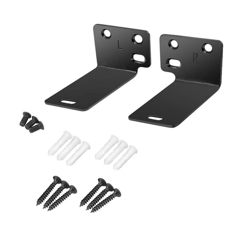  [AUSTRALIA] - Bedycoon Black Mount Wall Bracket Replacemnet Compatible with Bose WB-300 Sound Touch 300 Soundbar 700 Soundbar 900 Wall Bracket Soundbar Speaker with Screws and Accessories