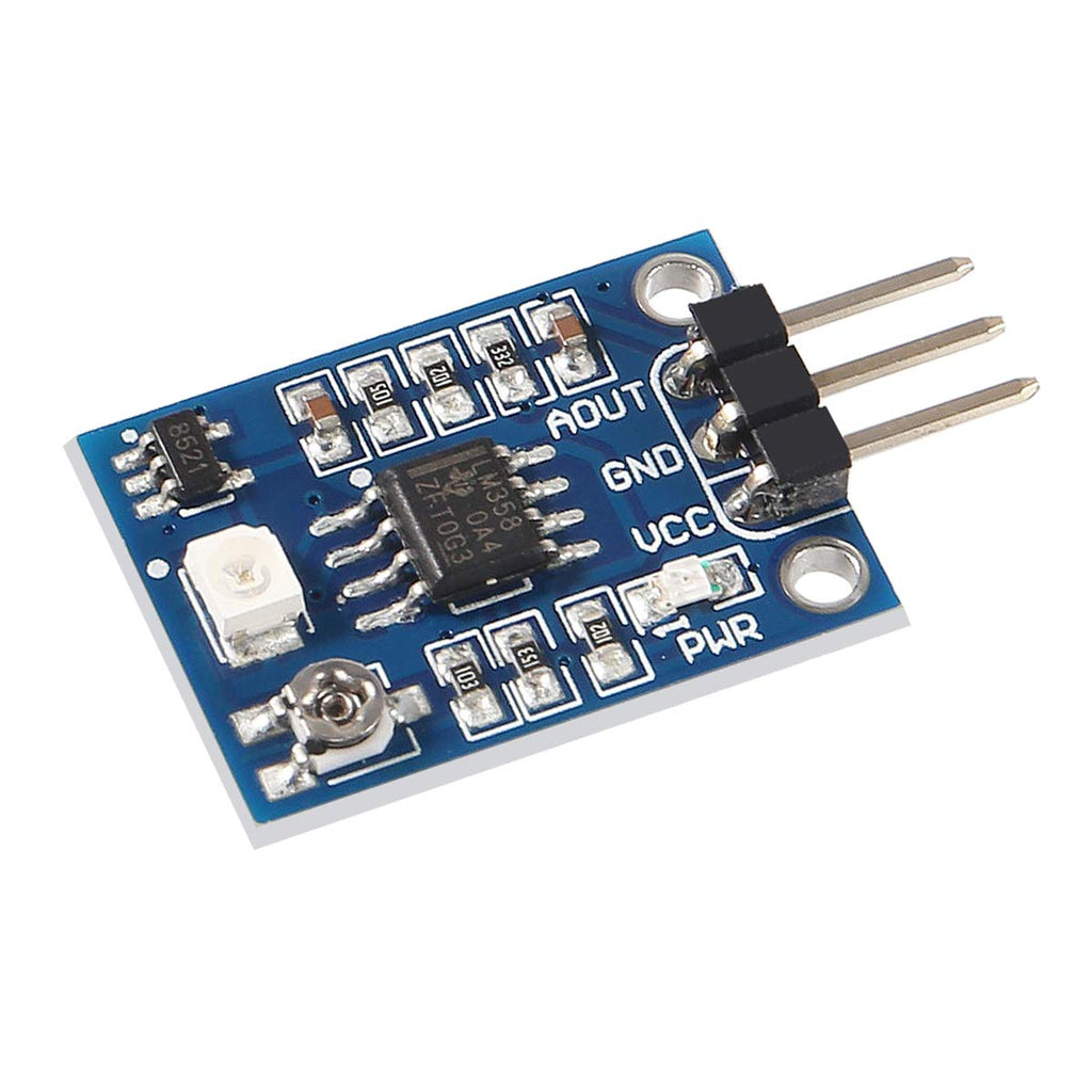  [AUSTRALIA] - DORHEA Response Wavelength UV Detection Sensor Module DC 3.3V-5V 200nm-370nm Response Ultraviolet Ray Detector UV Sensor Module