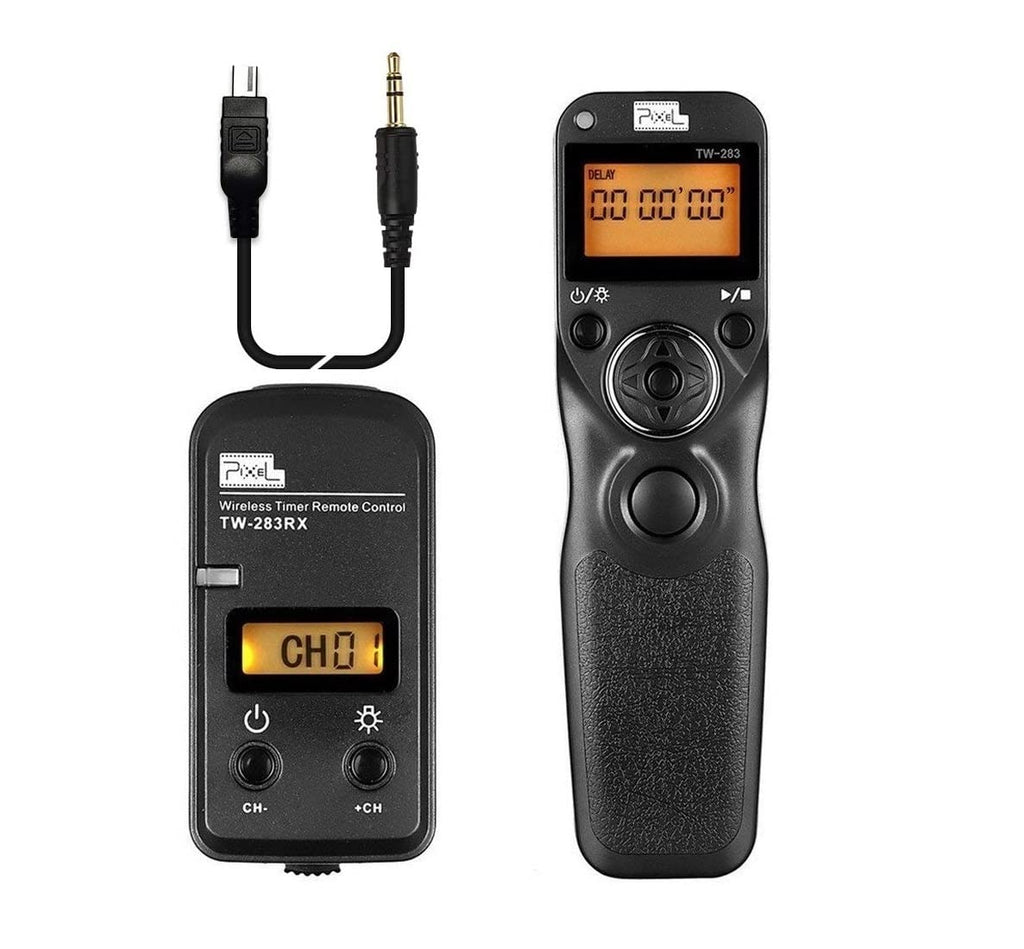  [AUSTRALIA] - Pixel Timer TW-283 DC2 Wireless Shutter Release Remote Control Compatible with Nikon Z7, Z7 II, Z6, Z6 II, Z5, D750, D780, D7500, D7200, D7100, D5600, D5500, D5300, D5200, D5100, D5000, P7700, P7800 283 DC2 for Nikon