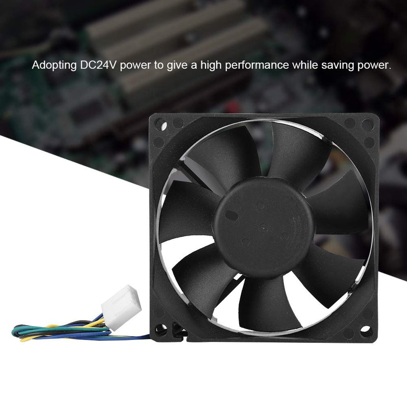  [AUSTRALIA] - Computer CPU Cooling Fans, DC 12V Computer Fans,80 mm 4 Pin Dual Ball Bearing Computer Case Fans,Ultra Low Noise Cooler Silent Cooler,Support PWM Temperature Control